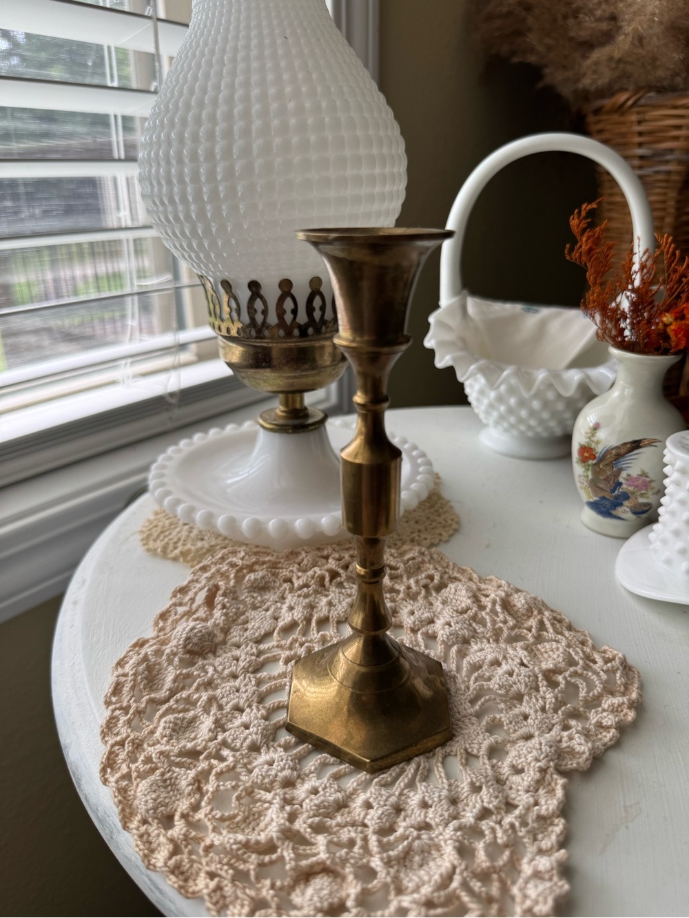 Brass Candlestick Holder - Classic Brass Finish